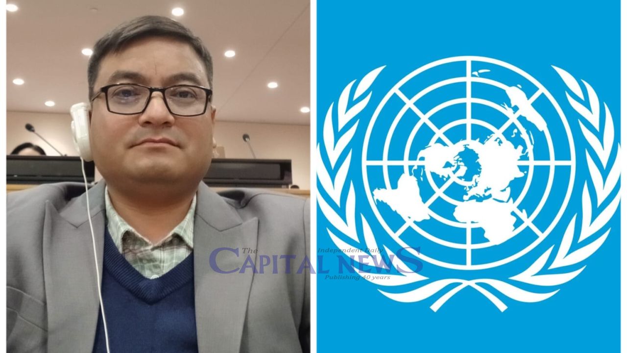 SAARC Journalist Forum President Raju Lama Attends 25th Session of UN CEPA