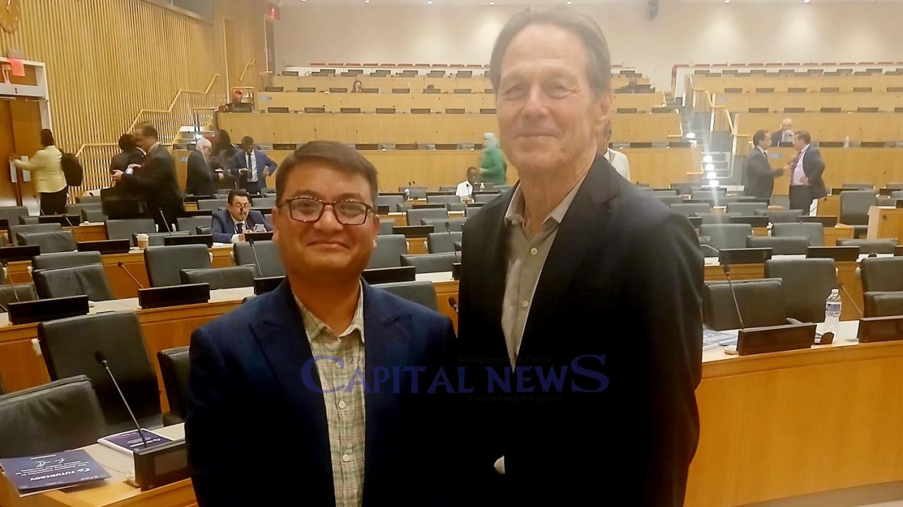 SAARC Journalist Forum President Meets UN CEPA Vice Chairman in New York