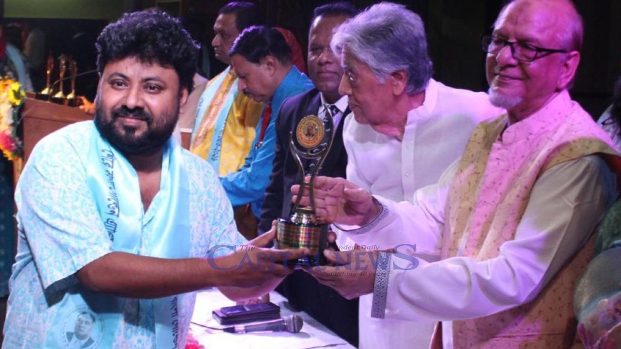 Jasim Uddin Emon Wins Sher-e-Bangla Golden Award