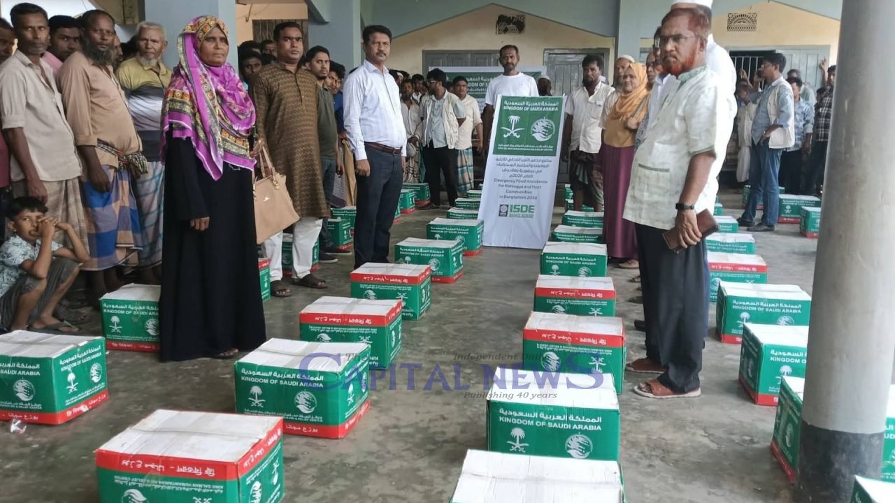 ISDE Bangladesh distributes food aid to 1500 families in Chakaria