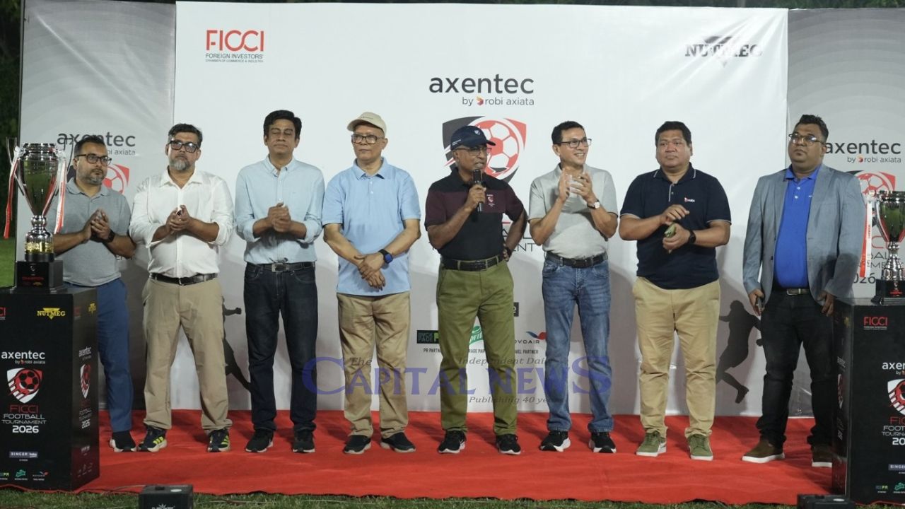 Robi Axiata PLC Clinches FICCI Football Tournament 2026 Title