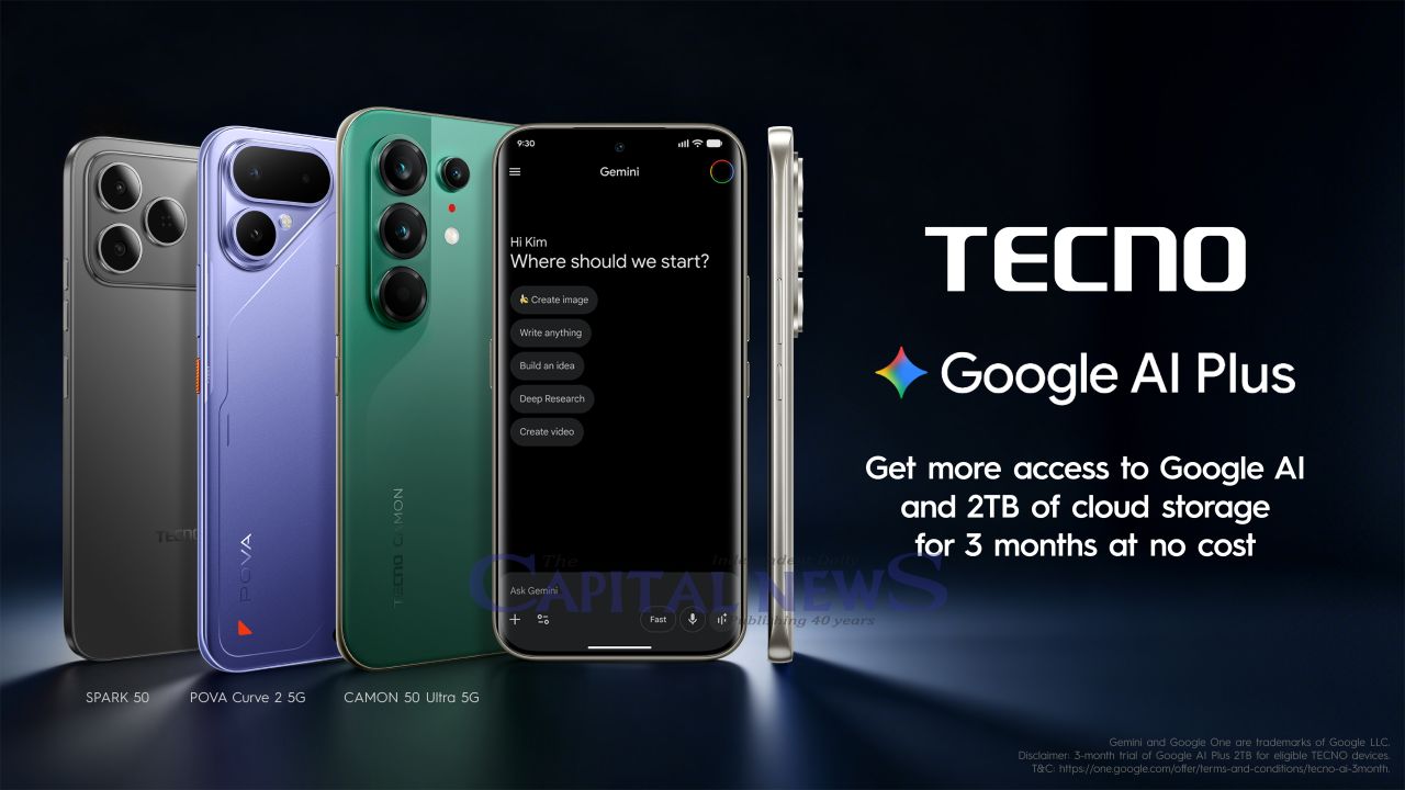 TECNO Brings Google AI Plus Free for Users in Bangladesh