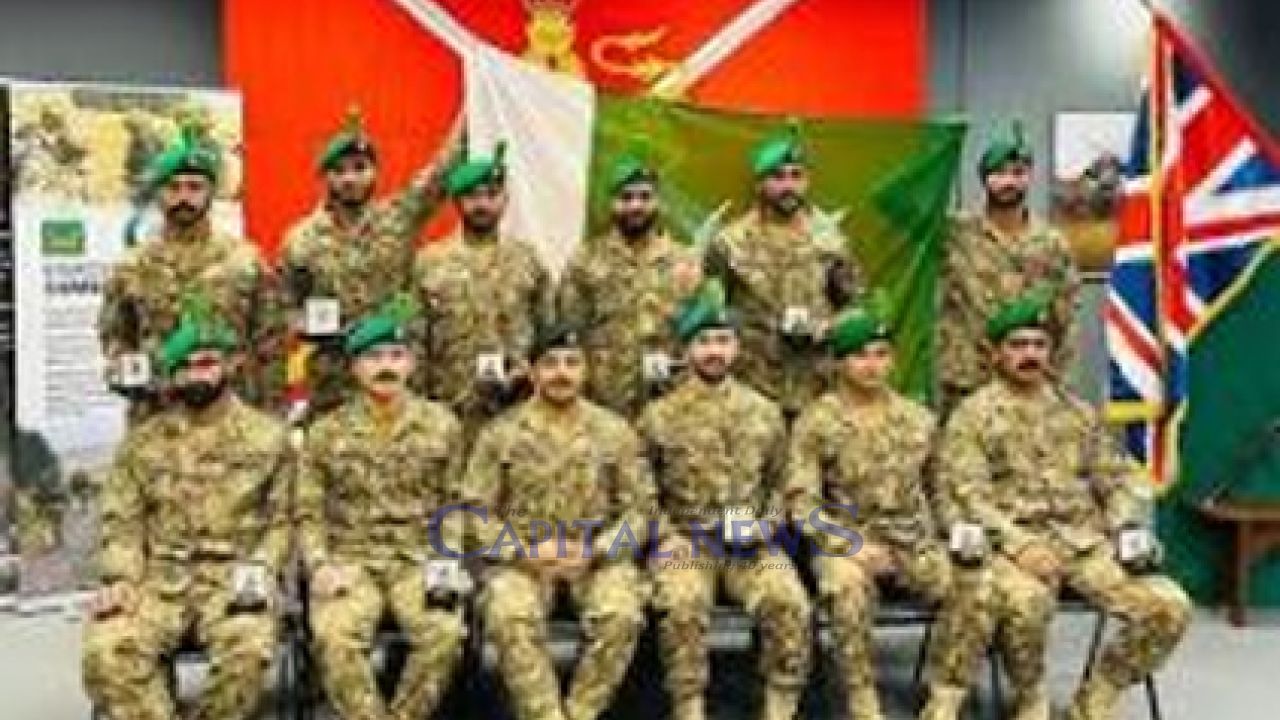 Pakistan Army Triumphs at UK Military Contest