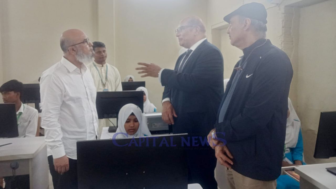 Pakistan High Commission donates IT equipment to Sir Salimullah orphanage