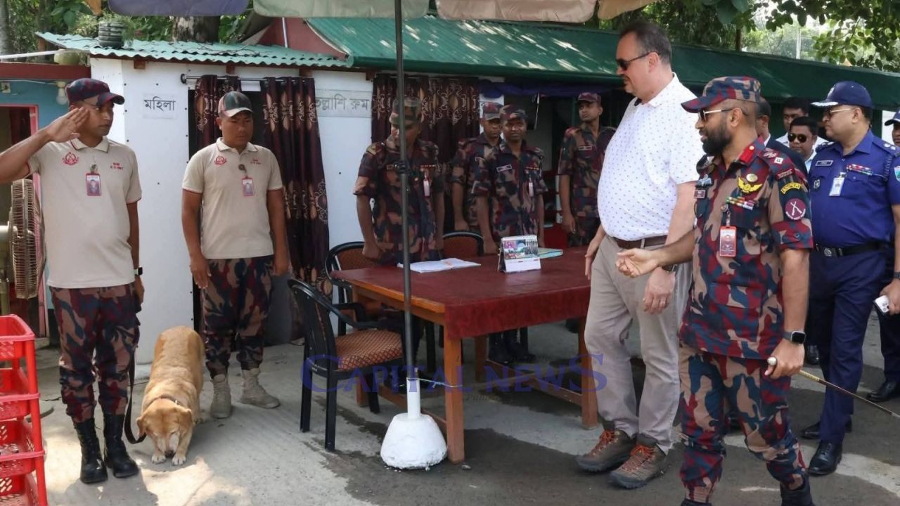 US Ambassador Visits Ancient Gauda, Sonamasjid Port