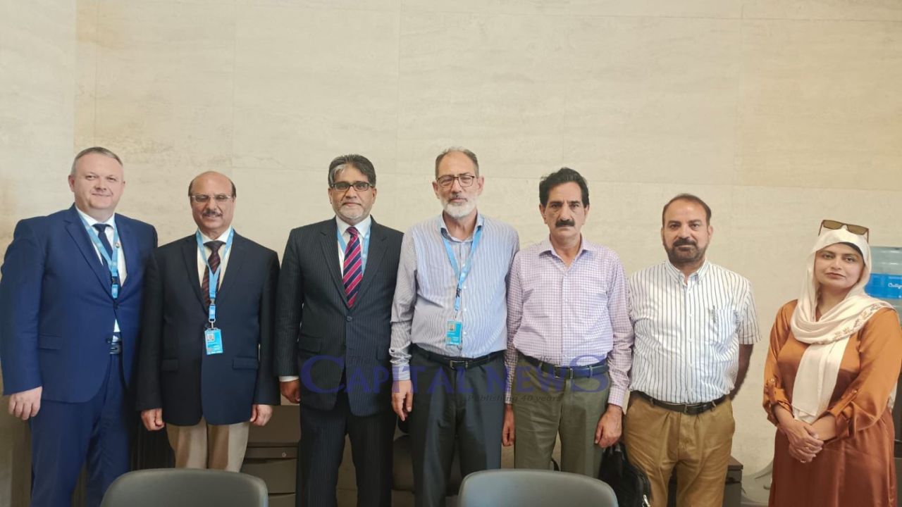 Kashmir Delegation Updates OIC Representative in Geneva
