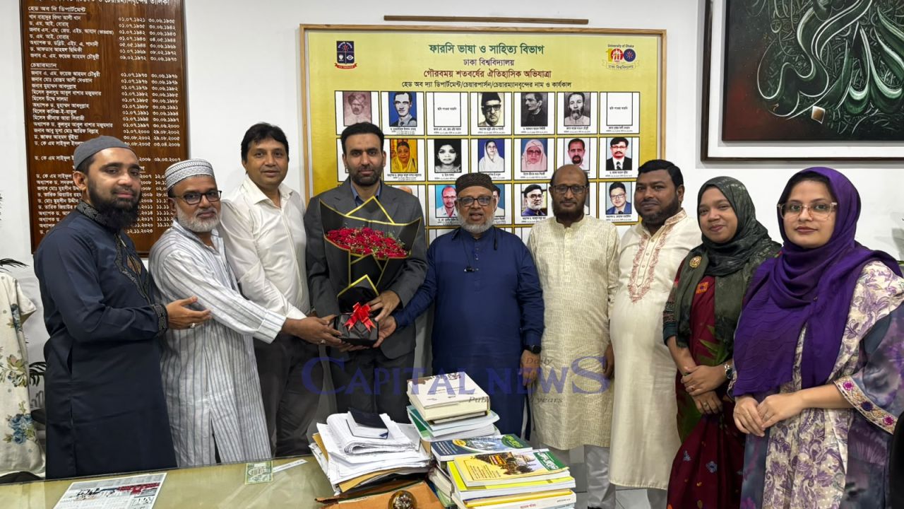 Iran Cultural Counsellor visits DU, promises scholarships, expert support for Persian Department