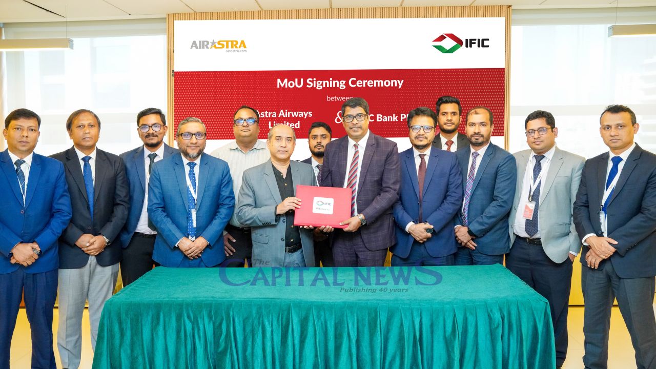 IFIC Bank and Astra Airways Limited Sign Memorandum of Understanding