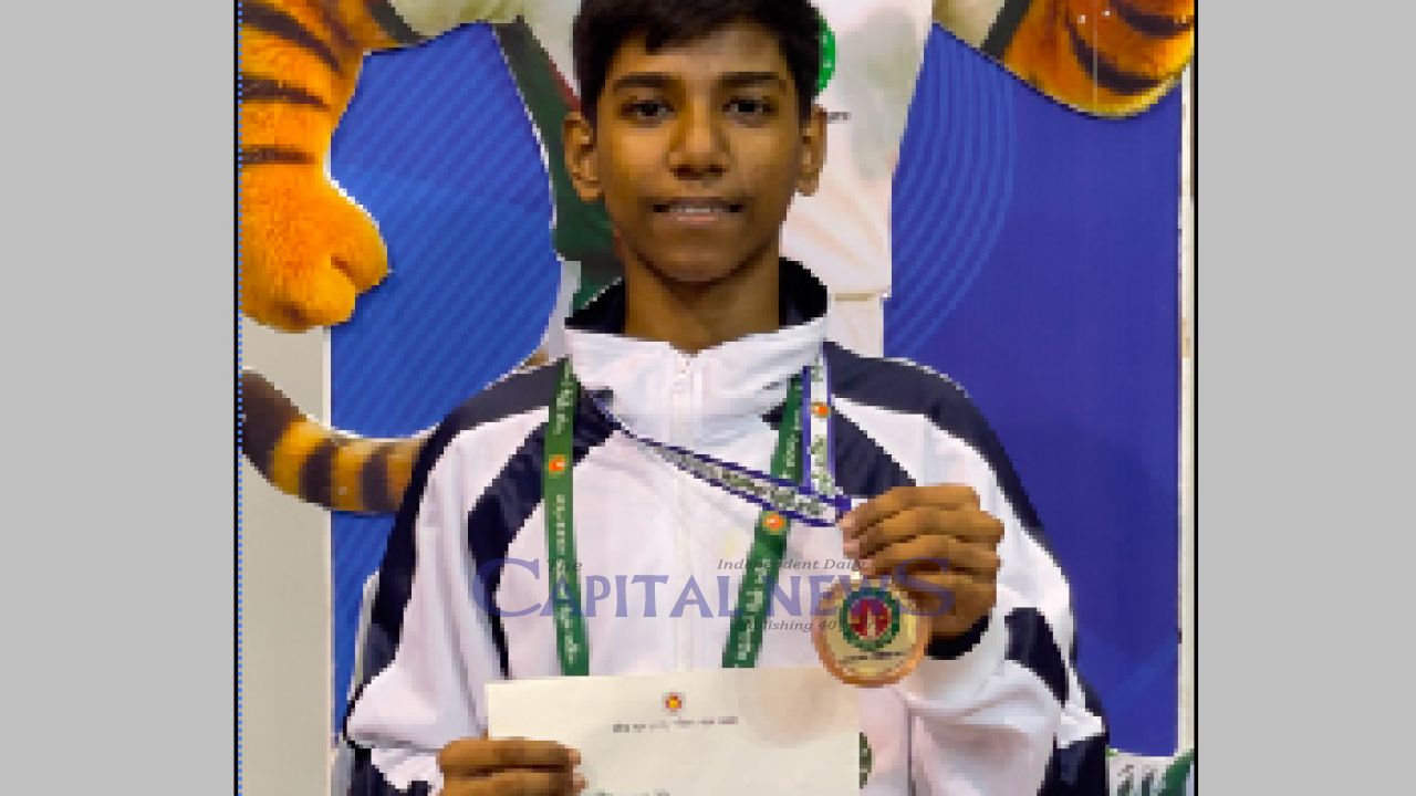 Al Wasi secures 3rd place in National Karate Competition