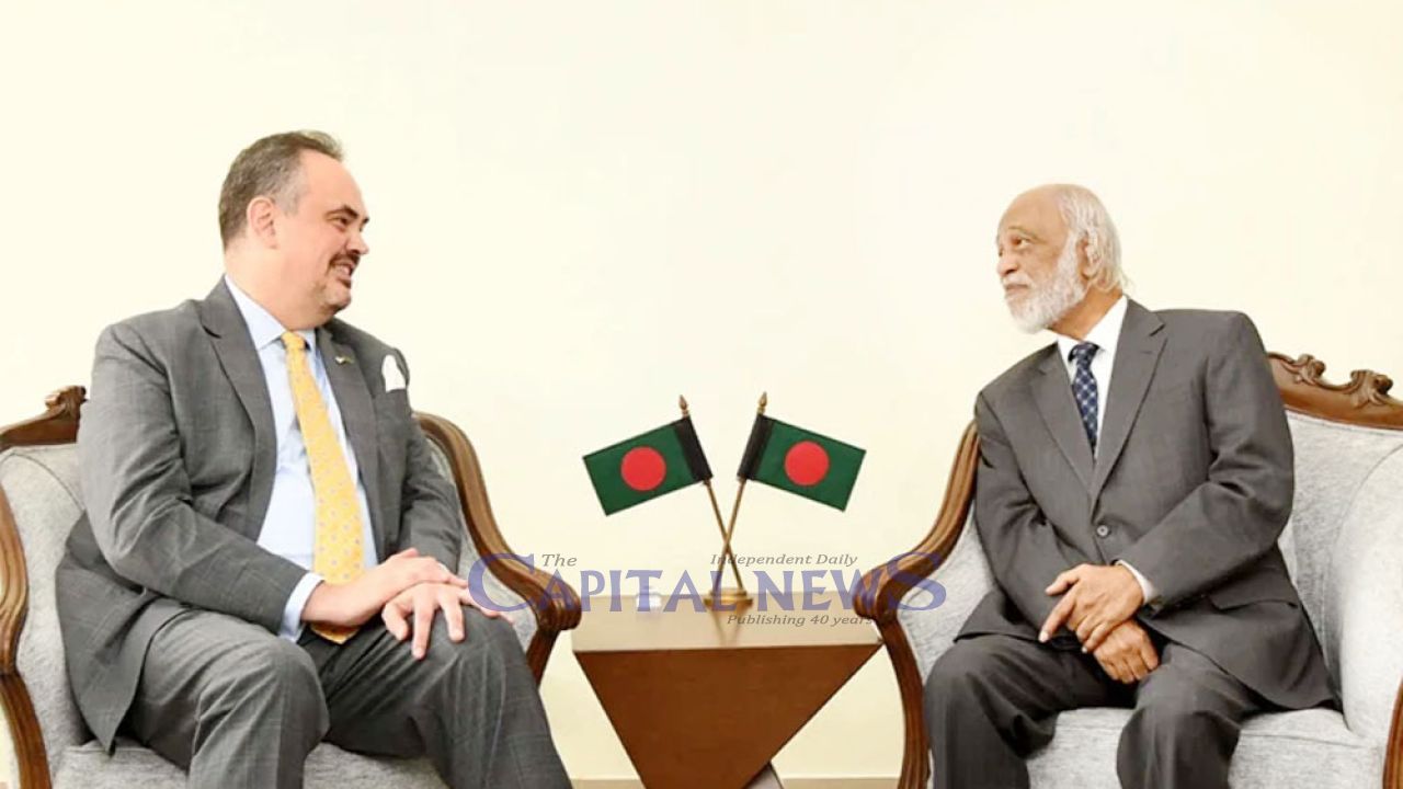 US Ambassador meets Moyeen Khan, discusses cooperation in local govt, development sectors 