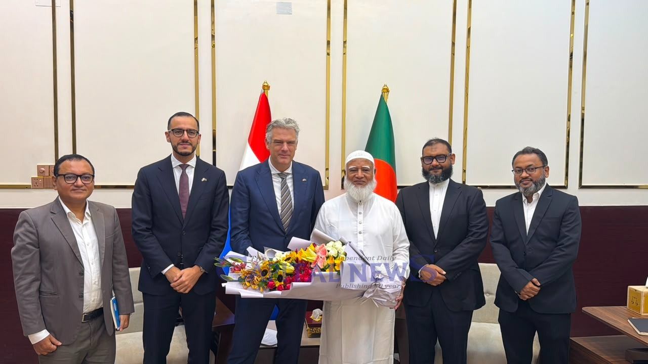 Dutch Ambassador meets opposition leader Dr Shafiqul Rahman
