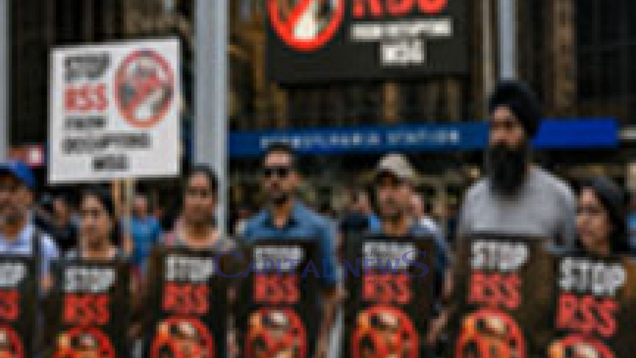 Over 100 Americans seek cancellation over RSS Chief Event at Madison Square Garden in New York