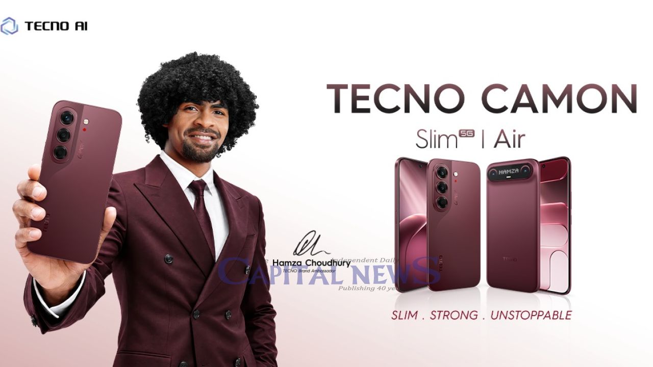 TECNO CAMON Slim 5G Debuts First in Bangladesh Alongside CAMON Air