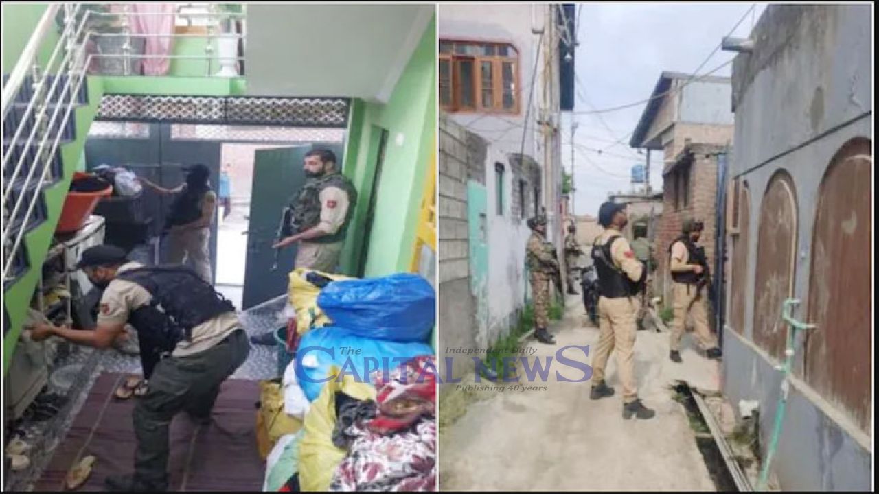    Indian forces intensify house raids, crackdown tightening the siege on Kashmiri homes and digital spaces across IIOJK