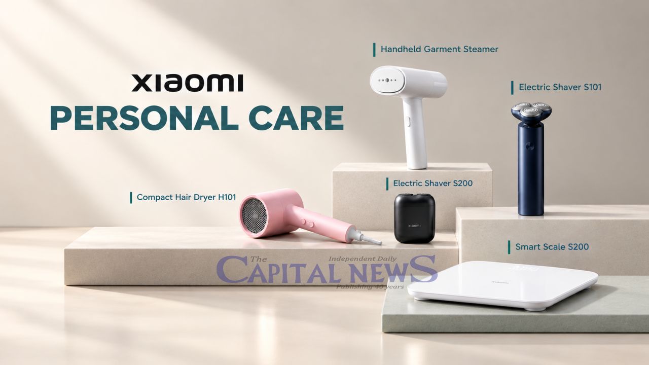 Xiaomi Launches Handheld Garment Steamer & New Personal Care Devices
