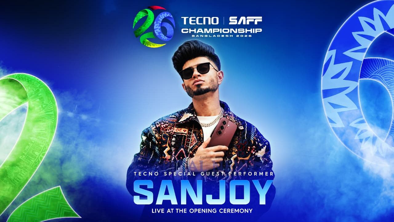 BANGLADESHI-AMERICAN DJ SANJOY TO PERFORM AT TECNO SAFF CHAMPIONSHIP 2026 OPENING CEREMONY